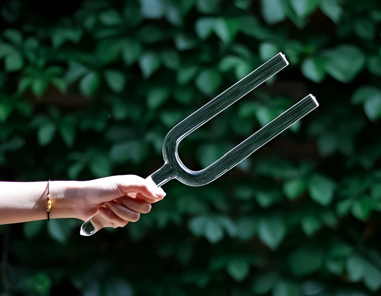 Pure crystal energy purifies the mind and the surrounding environment